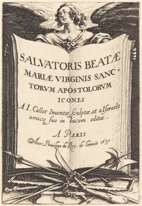 Frontispiece for "The Large Apostles" by Jacques Callot