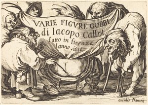 Frontispiece for "Various Hunchback Figures" by Jacques Callot