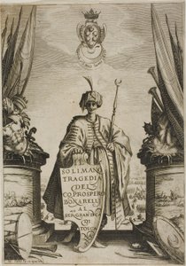 Frontispiece, from Solimano by Jacques Callot
