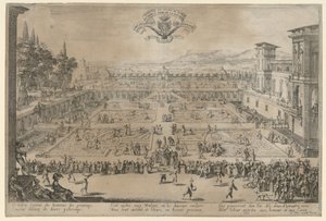 Garden of Nancy by Jacques Callot