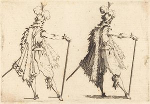Gentleman with Cane, c. 1617