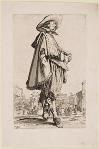 Gentleman with Hands Clasped (The Nobility of Lorraine) by Jacques Callot