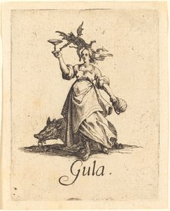Gluttony by Jacques Callot