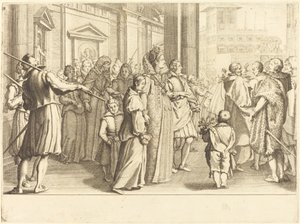 Grand Duchess at the Procession of the Young Girls