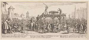 The Breaking Wheel by Jacques Callot