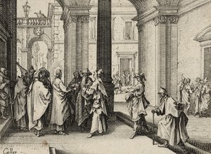Jesus and the Doctors of the Law, 1635 by Jacques Callot