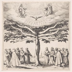 The Tree of St. Francis by Jacques Callot
