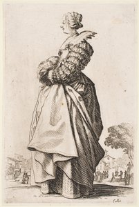 Lady with a Muff, from the series “The Nobility of Lorraine”