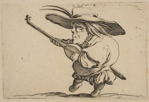 The Lute Player (Le Joeuer de Luth) from Varie Figure Gobbi