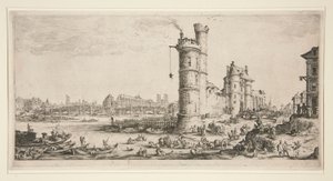 The Pont Neuf by Jacques Callot