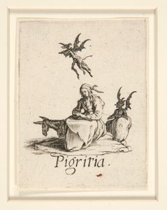 The Seven Deadly Sins: Sloth by Jacques Callot