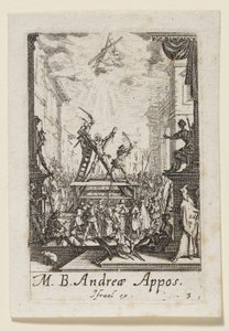 Martyrdom of Saint Andrew the Apostle by Jacques Callot