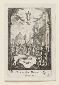 Martyrdom of Saint James the Greater by Jacques Callot