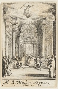 Martyrdom of Saint Matthias, plate eleven from The Martyrdoms of the Apostles
