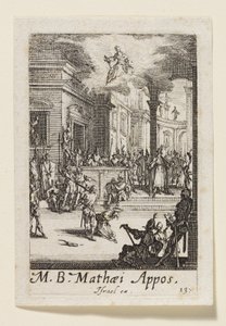 Martyrdom of Saint Matthew the Apostle by Jacques Callot