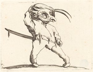 Masked Man with Twisted Feet, c. 1622
