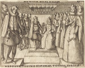 Meeting of Margaret of Austria and Philip III
