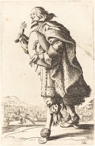 Noble Man with Felt Hat, Bowing by Jacques Callot