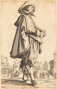 Noble Man with Folded Hands by Jacques Callot