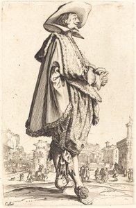 Noble Man with Folded Hands by Jacques Callot