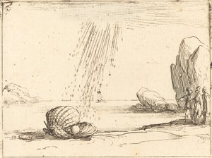 Oyster with Pearl by Jacques Callot