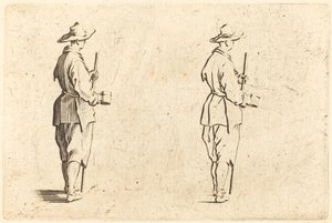 Peasant with a Cup by Jacques Callot