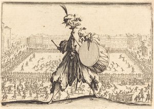 Piazza Santa Croce, Florence by Jacques Callot