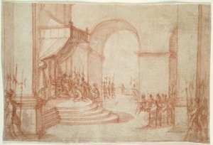 Pilate Washing His Hands by Jacques Callot