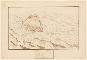 Planometric View of Gani by Jacques Callot