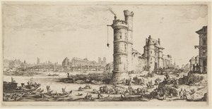 Pont-Neuf by Jacques Callot