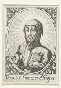 Portrait of Saint Francis by Jacques Callot