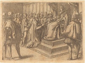 Reception of the Envoy of Poland, 1612