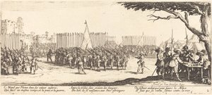 Recruitment of Troops by Jacques Callot