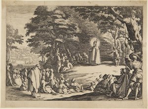 Saint Amond, Saint Nicolas, or Saint Severin by Jacques Callot