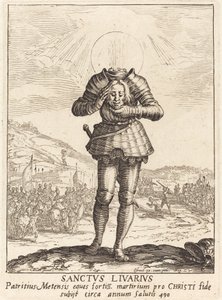 Saint Livier by Jacques Callot