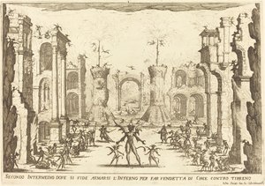 Second Intermezzo by Jacques Callot
