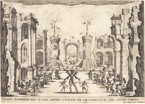 Second Intermezzo by Jacques Callot
