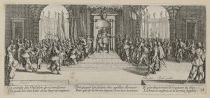 Distribution of Pay, Plate 18 from the Series 