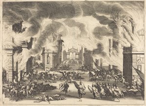 Solimano, Act V by Jacques Callot