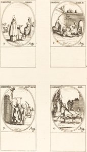 St. Albert of Sicily, Carmelite; St. Marinus; St. Demetrius and Companions; St. Lauren by Jacques Callot