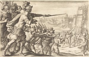 Taking of Bone by Jacques Callot