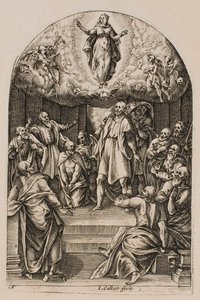 The Assumption, from the series “Pictures of Rome” by Jacques Callot