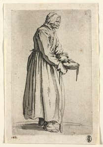 The Beggars: Beggar Woman with Her Alms Bowl, c. 1623