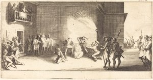 The Crowning with Thorns by Jacques Callot