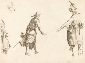The Enrollment of the Troops by Jacques Callot