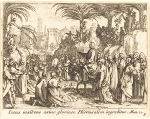 The Entry into Jerusalem by Jacques Callot