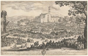 The Fair at Impruneta by Jacques Callot