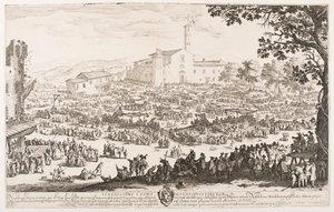 The Fair at L’Impruneta by Jacques Callot