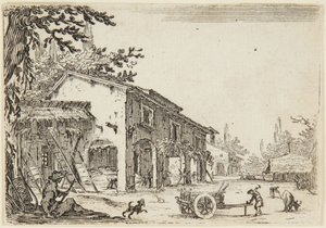 The Farm by Jacques Callot