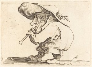 The Flageolet Player by Jacques Callot